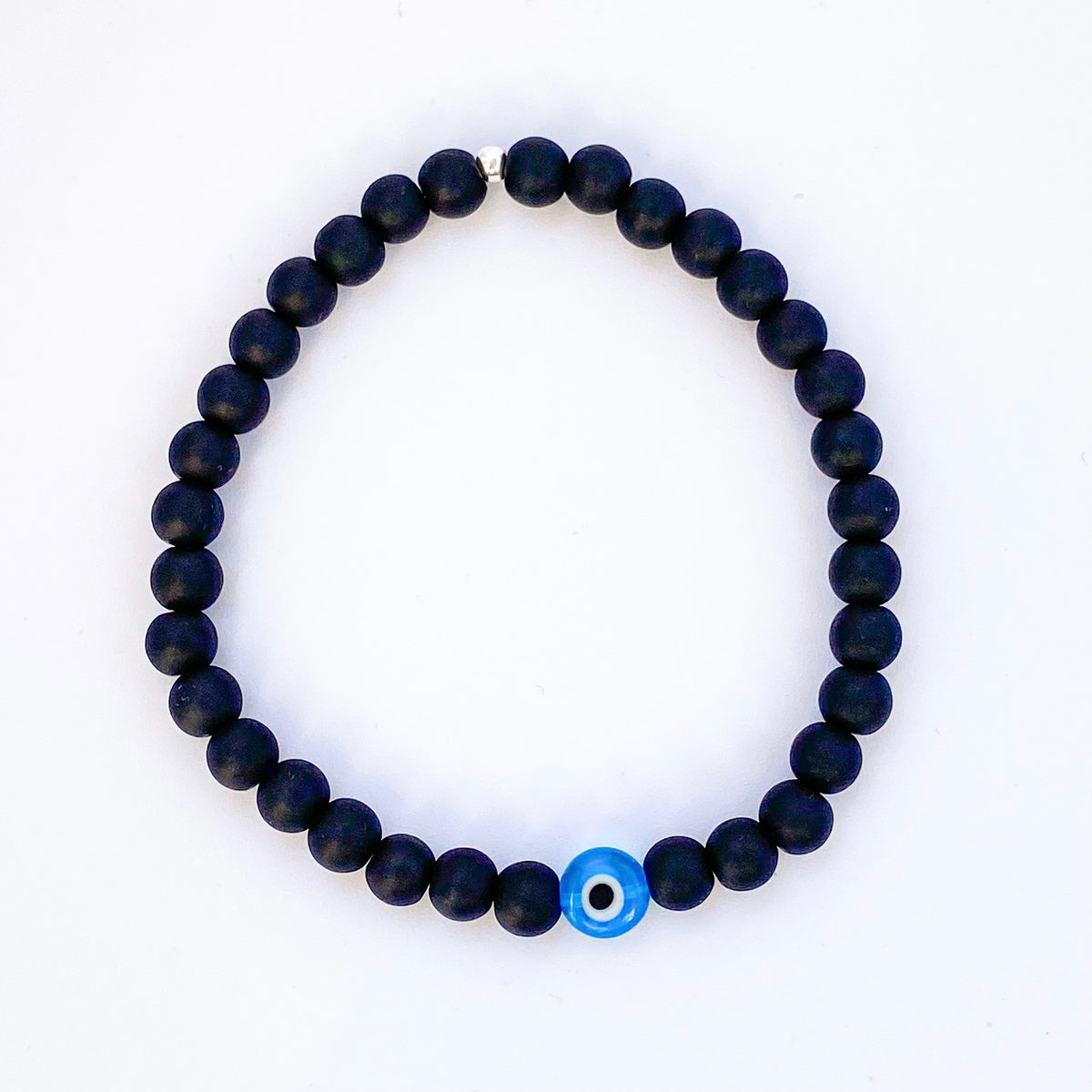The Men's Evil Eye Bracelet – Beauty And The Beads